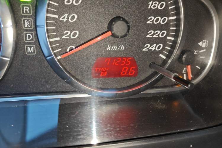 Used Mazda 6 2012 2.0L Automatic Fashion Edition Odometer Close Up