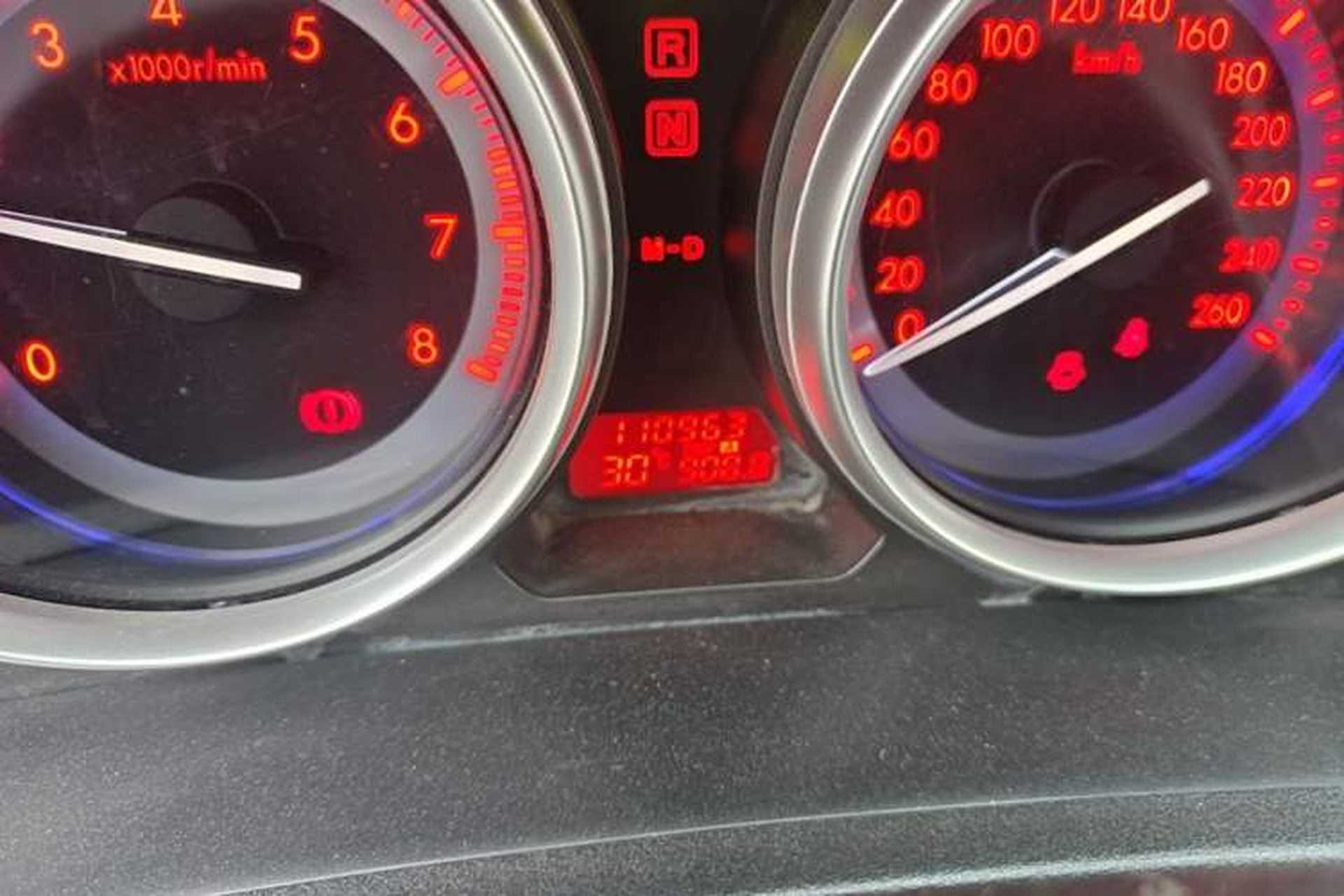 Used Mazda 6 2012 2.0L Automatic Elite Edition Odometer Close Up
