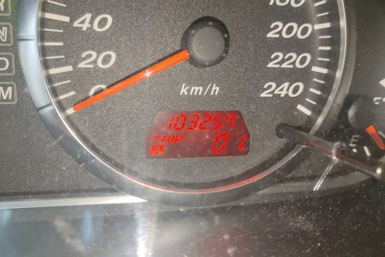 Used Mazda 6 2012 2.0L Automatic Fashion Edition Odometer Close Up