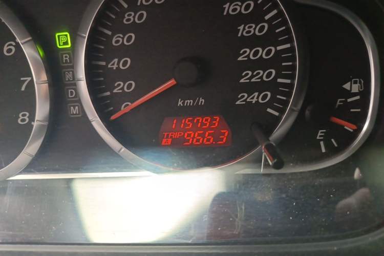 Used Mazda 6 2012 2.0L Automatic Fashion Edition Odometer Close Up