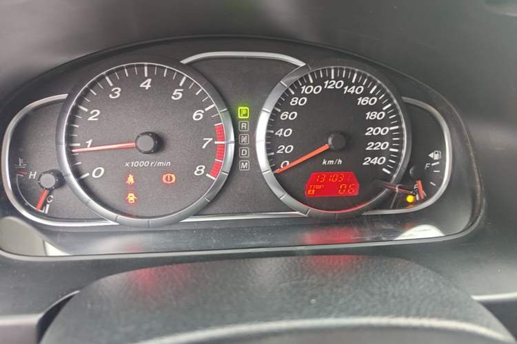Used Mazda 6 2012 2.0L Automatic Fashion Edition Odometer Close Up
