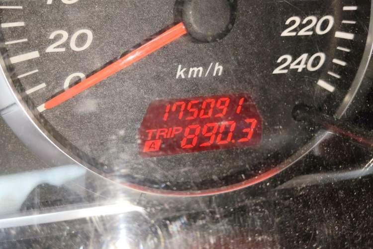 Used Mazda 6 2012 2.0L Automatic Fashion Edition Odometer Close Up