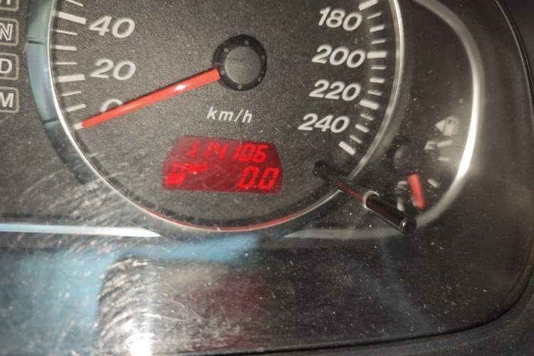 Used Mazda 6 2012 2.0L Automatic Fashion Edition Odometer Close Up