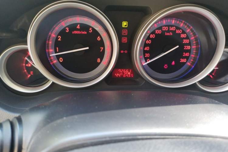 Used Mazda 6 2012 2.0L Automatic Elite Edition Odometer Close Up
