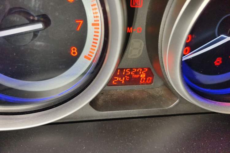 Used Mazda 6 2012 2.0L Automatic Elite Edition Odometer Close Up