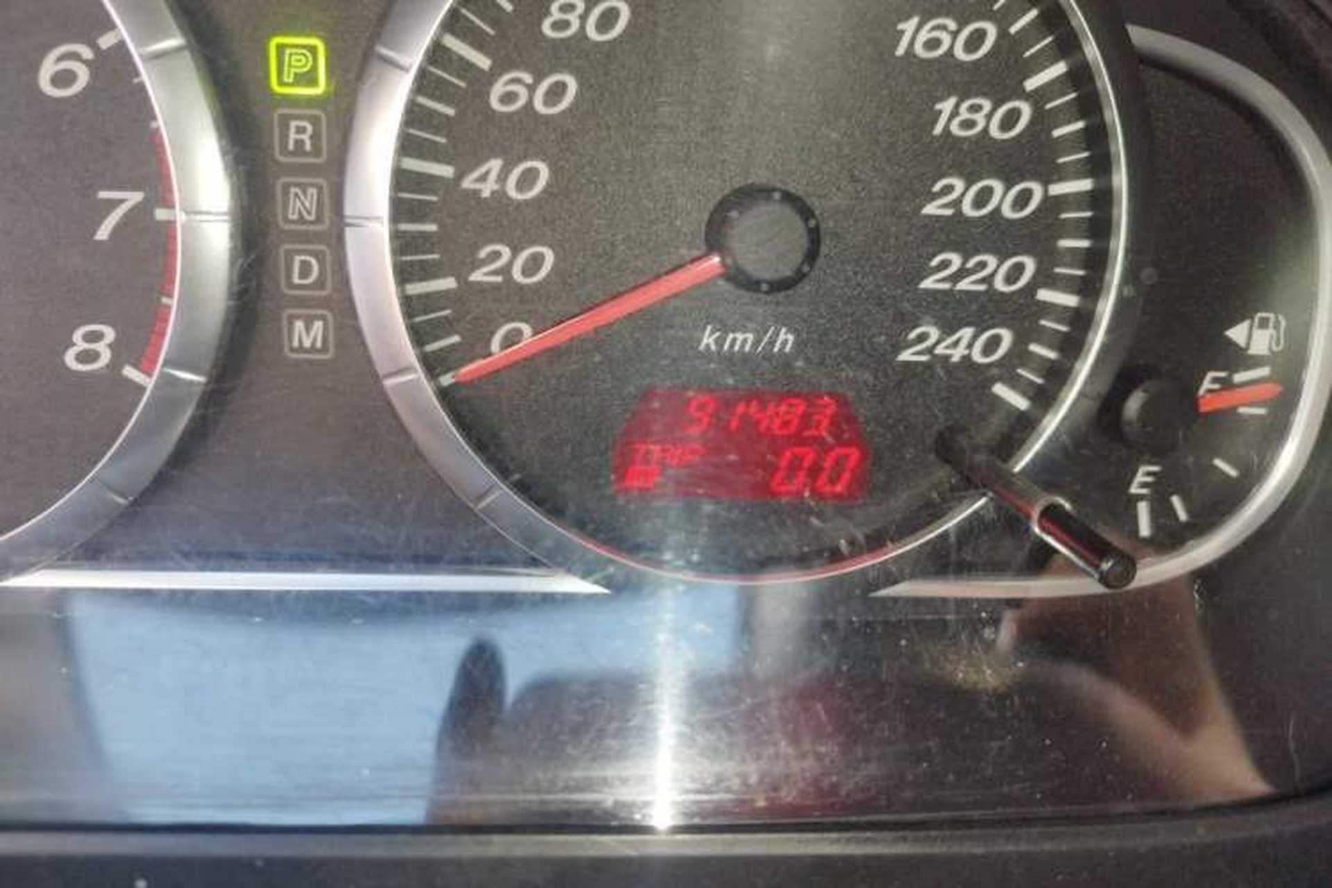 Used Mazda 6 2012 2.0L Automatic Fashion Edition Odometer Close Up