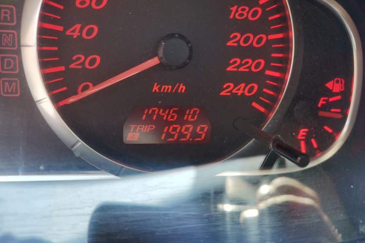 Used Mazda 6 2012 2.0L Automatic Fashion Edition Odometer Close Up