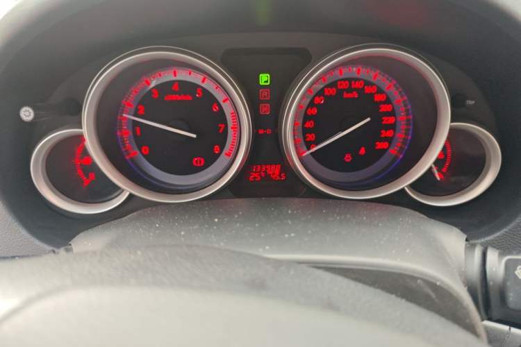 Used Mazda 6 2012 2.0L Automatic Elite Edition Odometer Close Up
