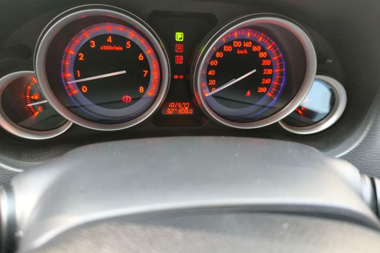 Used Mazda 6 2012 Coupe 2.0L Automatic Elite Edition Odometer Close Up