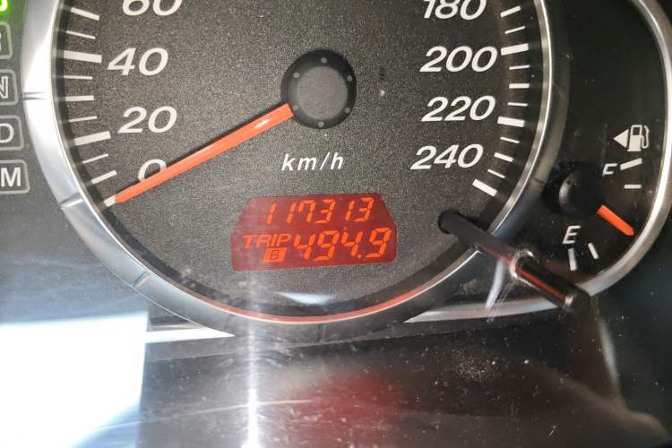 Used Mazda 6 2012 2.0L Automatic Fashion Edition Odometer Close Up