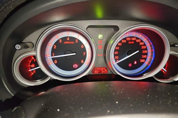 Used Mazda 6 2012 Coupe 2.0L Automatic Elite Edition Odometer Close Up