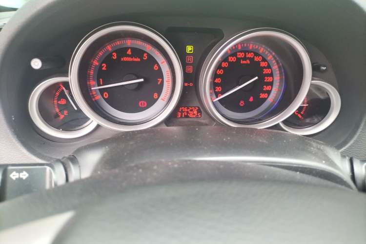 Used Mazda 6 2012 Coupe 2.0L Automatic Elite Edition Odometer Close Up