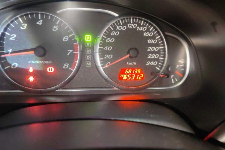 Used Mazda 6 2012 2.0L Automatic Fashion Edition Odometer Close Up