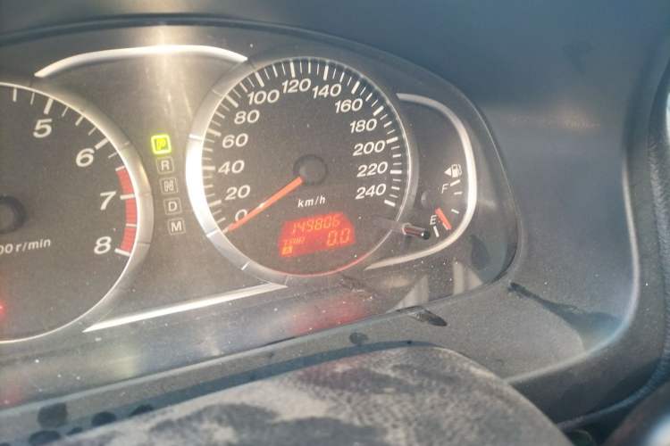 Used Mazda 6 2012 2.0L Automatic Fashion Edition Odometer Close Up