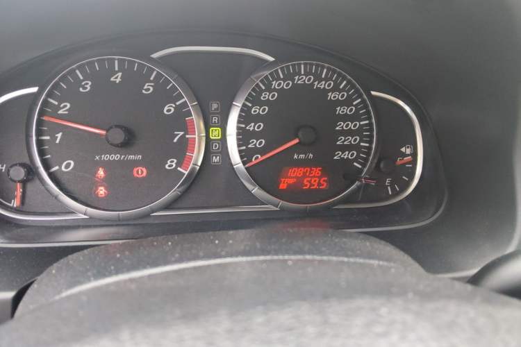 Used Mazda 6 2012 2.0L Automatic Fashion Edition Odometer Close Up