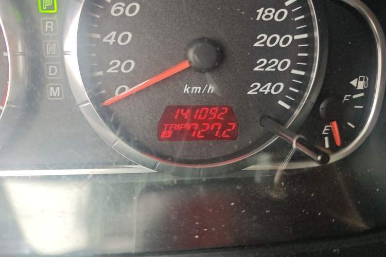 Used Mazda 6 2012 2.0L Automatic Fashion Edition Odometer Close Up