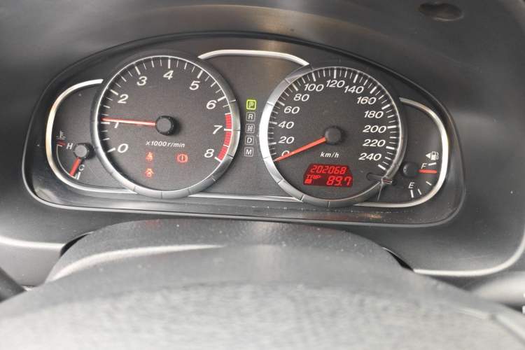 Used Mazda 6 2012 2.0L Automatic Fashion Edition Odometer Close Up