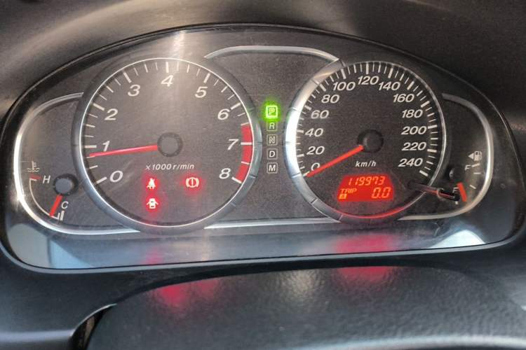 Used Mazda 6 2012 2.0L Automatic Fashion Edition Odometer Close Up