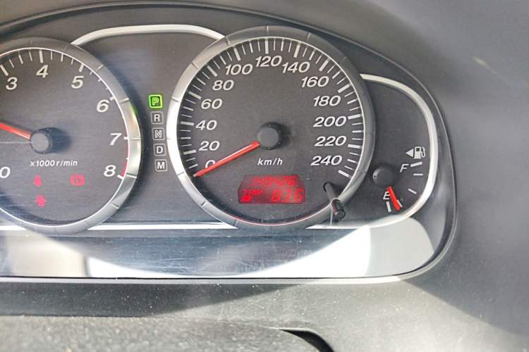 Used Mazda 6 2012 2.0L Automatic Fashion Edition Odometer Close Up