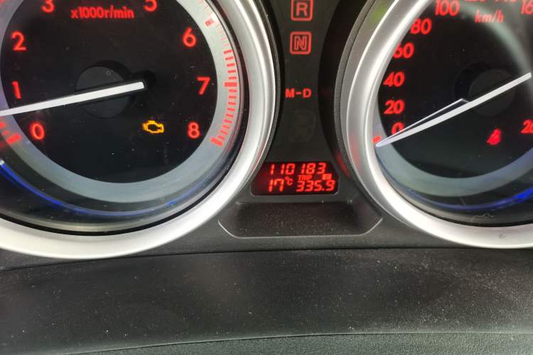 Used Mazda 6 2012 2.0L Automatic Elite Edition Odometer Close Up
