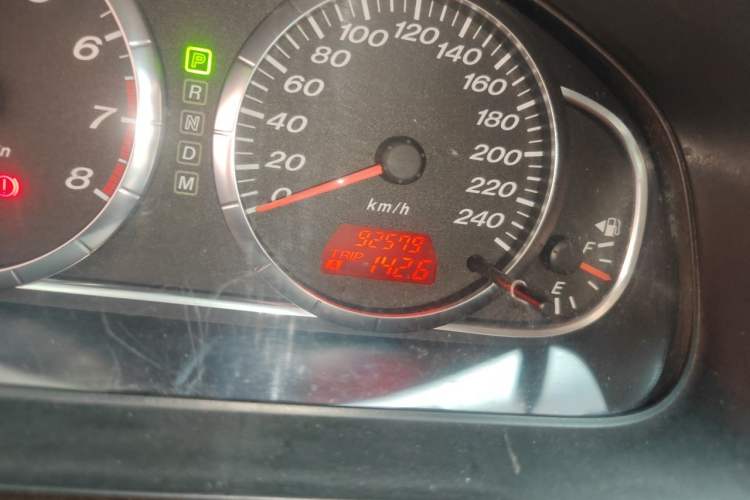 Used Mazda 6 2012 2.0L Automatic Fashion Edition Odometer Close Up