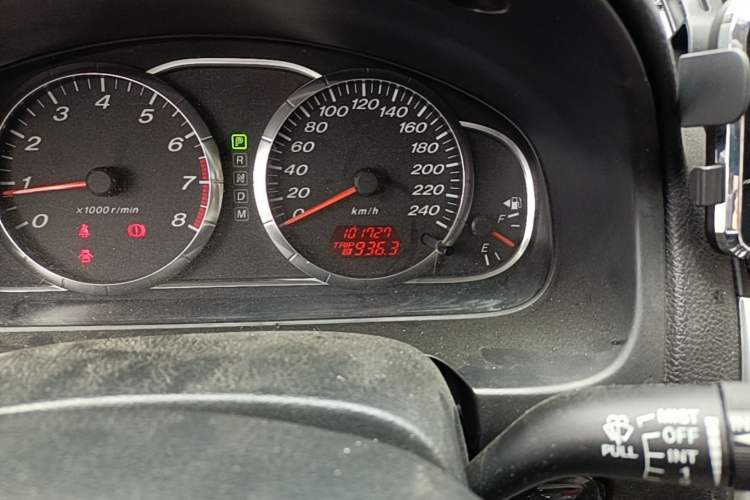 Used Mazda 6 2012 2.0L Automatic Fashion Edition Odometer Close Up