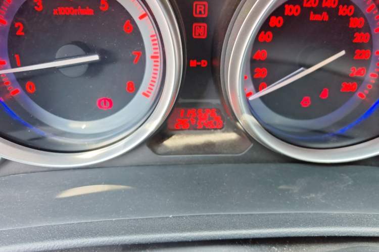 Used Mazda 6 2012 2.0L Automatic Elite Edition Odometer Close Up