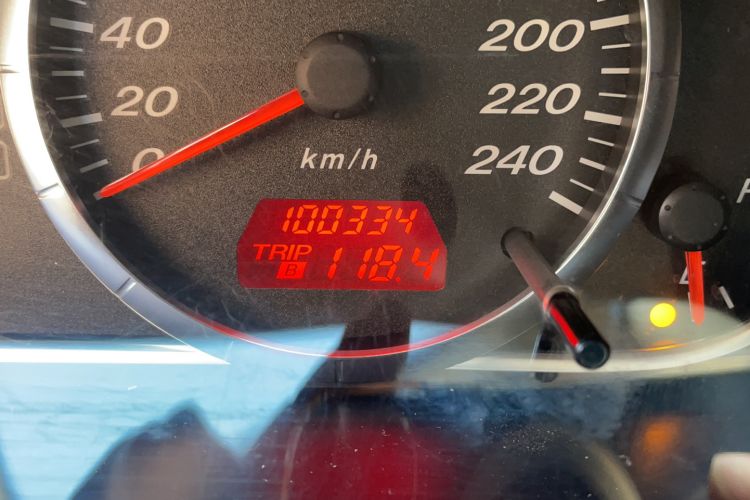Used Mazda 6 2012 2.0L Automatic Fashion Edition Odometer Close Up