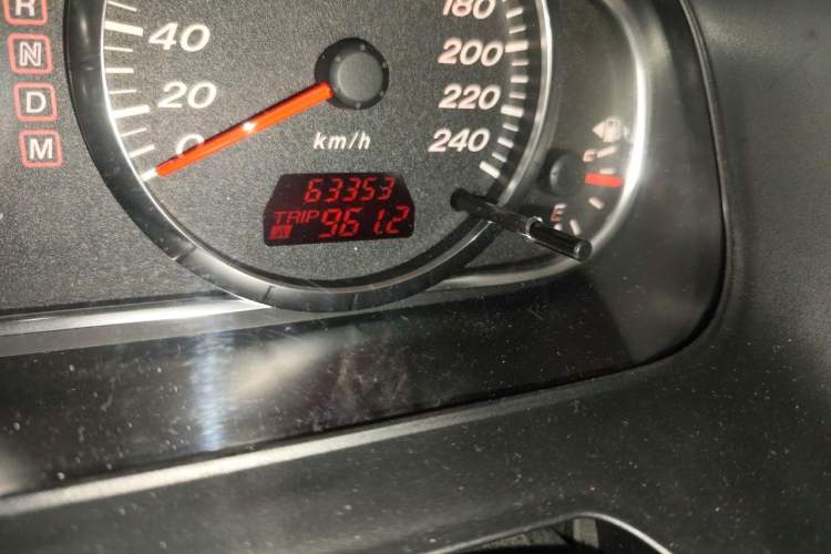 Used Mazda 6 2012 2.0L Automatic Fashion Edition Odometer Close Up