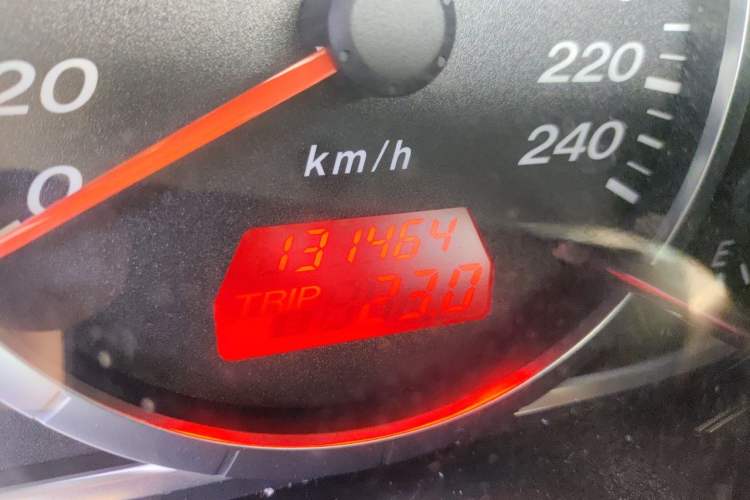 Used Mazda 6 2012 2.0L Automatic Fashion Edition Odometer Close Up