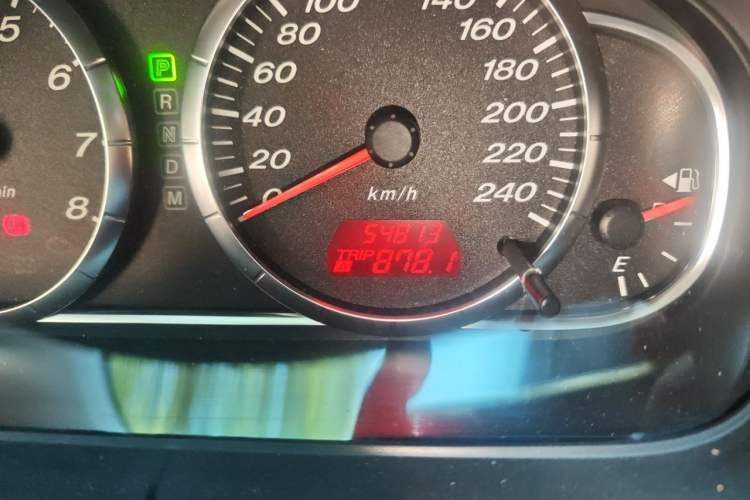 Used Mazda 6 2012 2.0L Automatic Fashion Edition Odometer Close Up