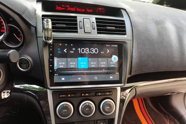 Used Mazda 6 2012 2.5L Automatic Supreme Edition Audio And AC Panel