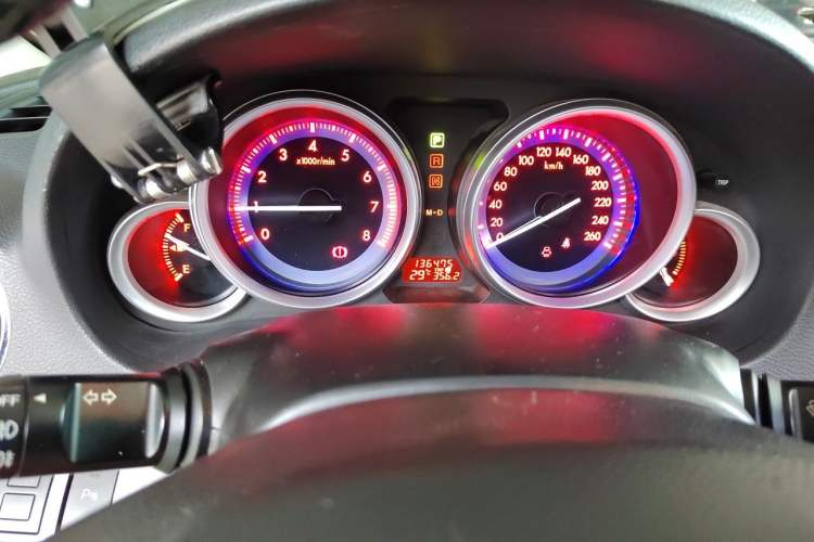 Used Mazda 6 2012 2.0L Automatic Elite Edition Odometer Close Up