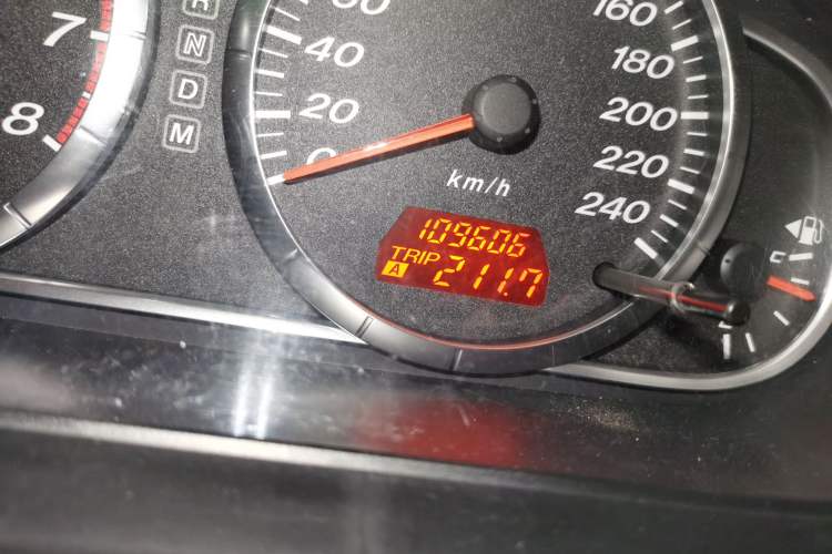 Used Mazda 6 2012 2.0L Automatic Fashion Edition Odometer Close Up