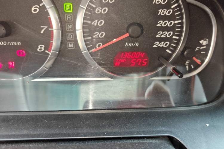 Used Mazda 6 2012 2.0L Automatic Fashion Edition Odometer Close Up