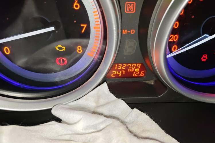 Used Mazda 6 2012 2.0L Automatic Elite Edition Odometer Close Up