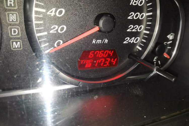 Used Mazda 6 2012 2.0L Automatic Fashion Edition Odometer Close Up