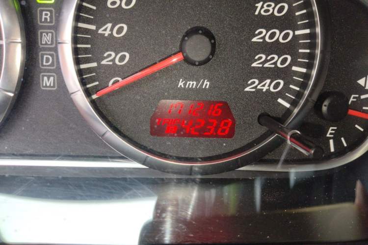 Used Mazda 6 2012 2.0L Automatic Fashion Edition Odometer Close Up