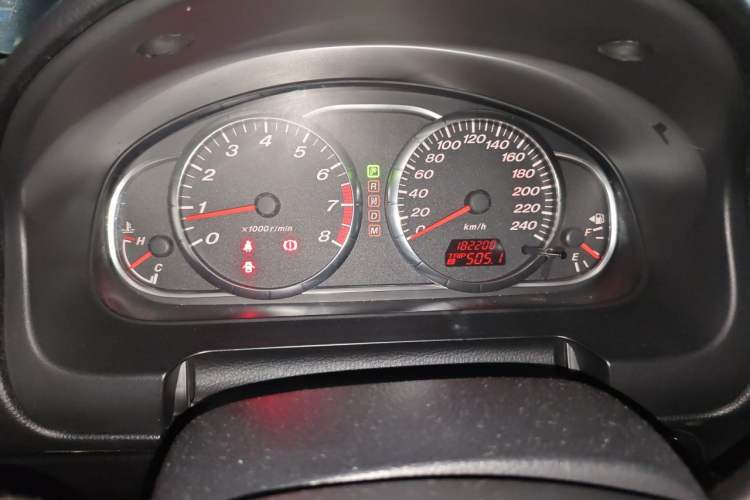 Used Mazda 6 2012 2.0L Automatic Fashion Edition Odometer Close Up