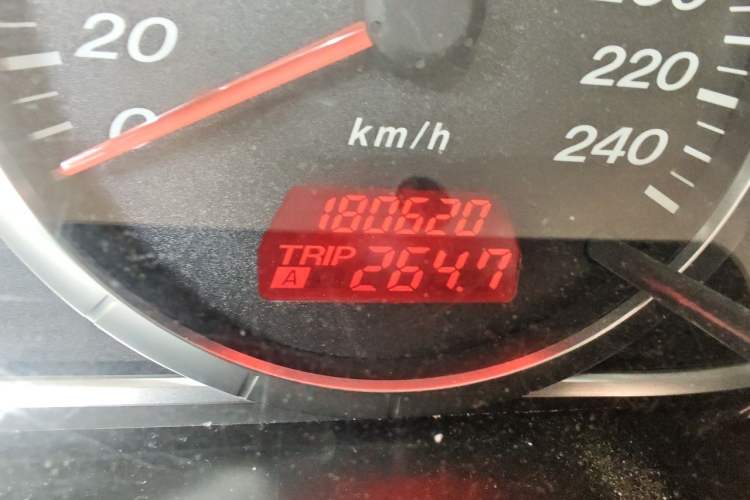 Used Mazda 6 2012 2.0L Automatic Fashion Edition Odometer Close Up