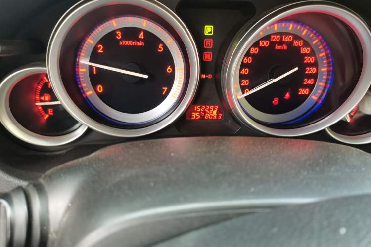 Used Mazda 6 2012 2.5L Automatic Supreme Edition Odometer Close Up