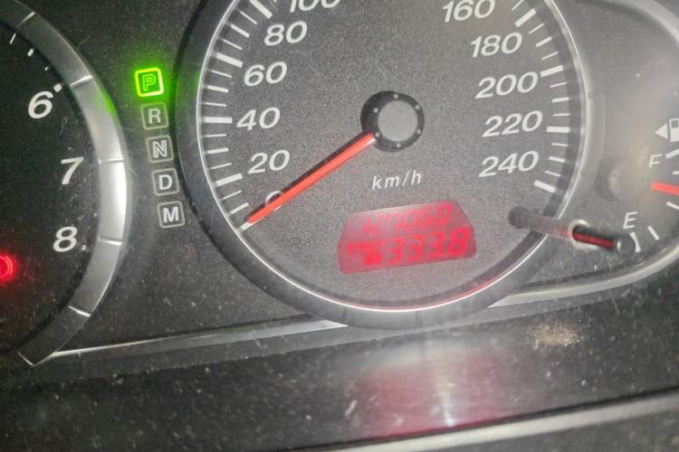 Used Mazda 6 2012 2.0L Automatic Fashion Edition Odometer Close Up