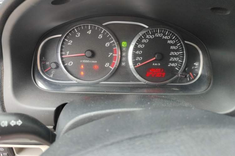 Used Mazda 6 2012 2.0L Automatic Fashion Edition Odometer Close Up