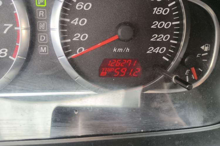 Used Mazda 6 2012 2.0L Automatic Fashion Edition Odometer Close Up