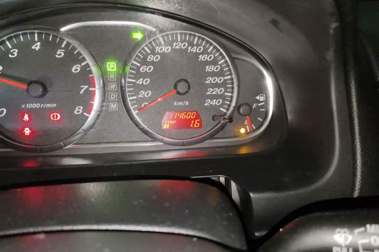 Used Mazda 6 2012 2.0L Automatic Fashion Edition Odometer Close Up