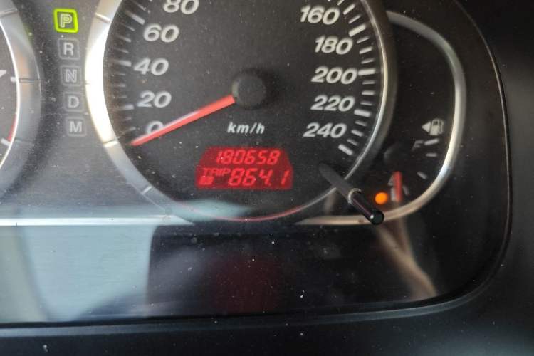 Used Mazda 6 2012 2.0L Automatic Fashion Edition Odometer Close Up