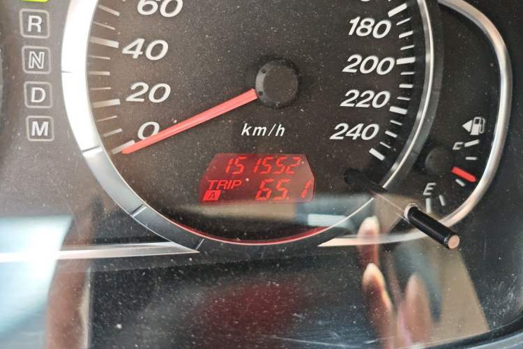 Used Mazda 6 2012 2.0L Automatic Fashion Edition Odometer Close Up