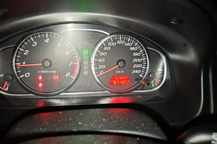 Used Mazda 6 2012 2.0L Automatic Fashion Edition Odometer Close Up