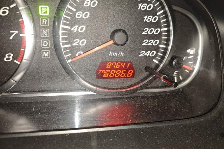 Used Mazda 6 2012 2.0L Automatic Fashion Edition Odometer Close Up