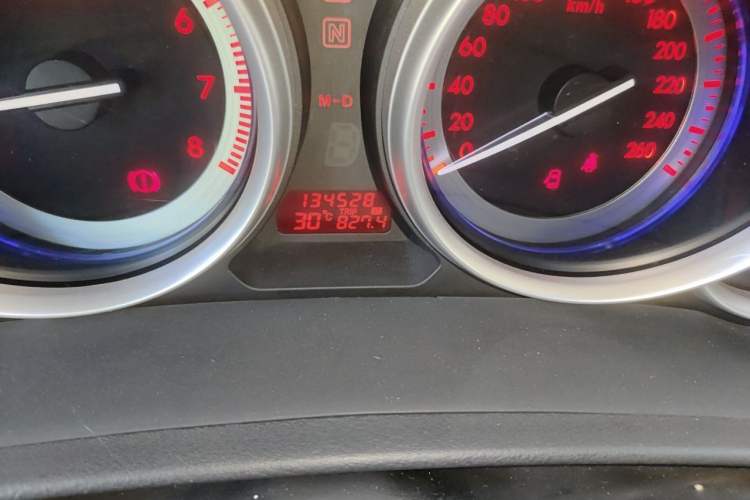 Used Mazda 6 2012 2.0L Automatic Elite Edition Odometer Close Up